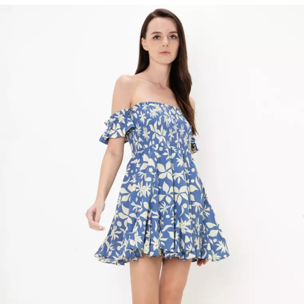 ZARA
Smocked Mini Dress